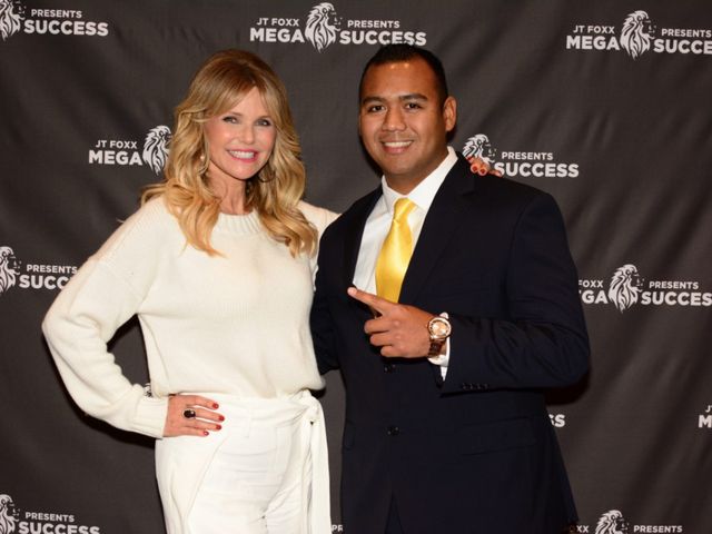 Aulundrew with Christie Brinkley